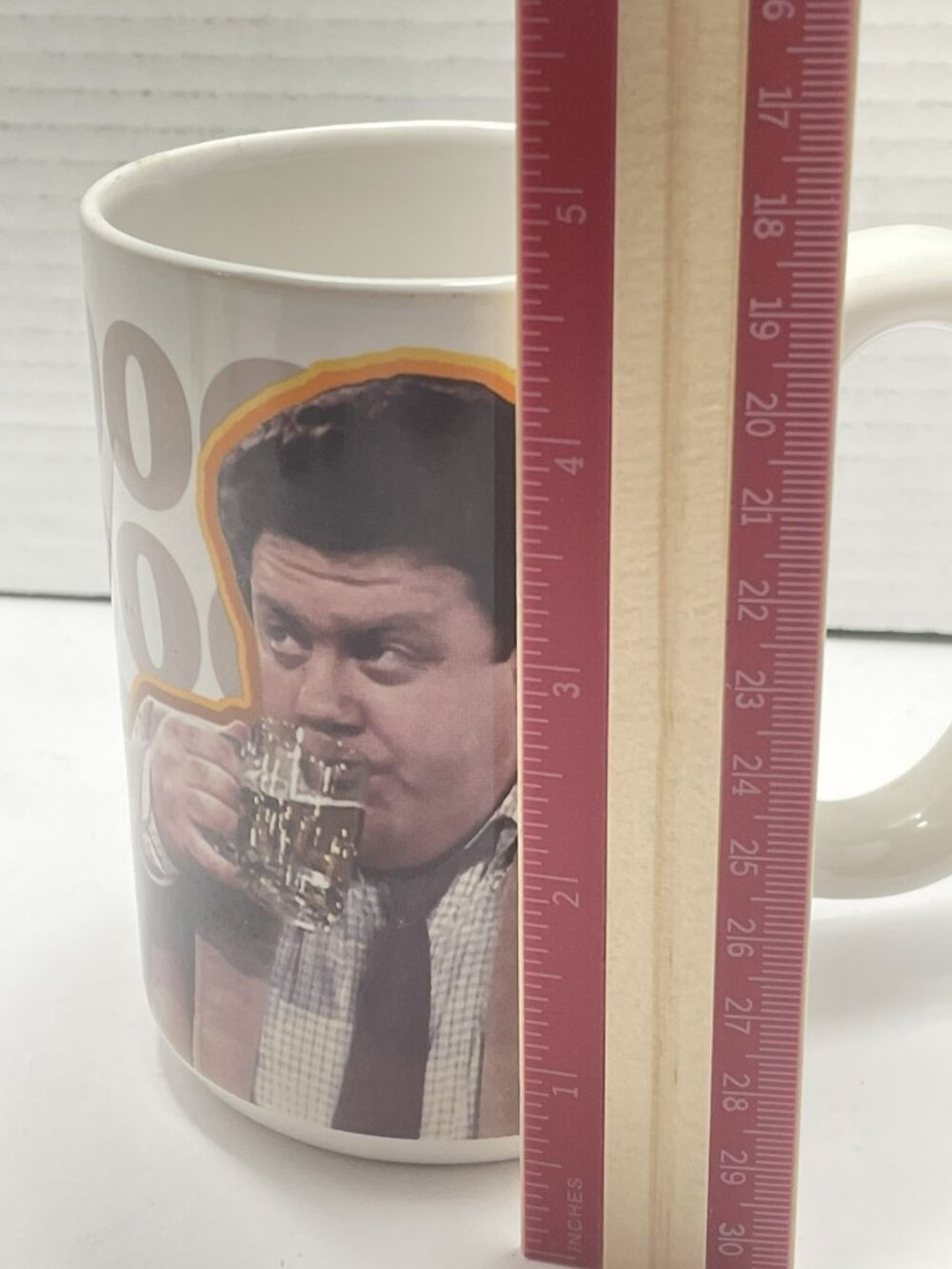 CHEERS Norm Norman Ceramic Coffee Mug Cup TV Show Boston Bar Sitcom Graphic - Picture 8 of 9